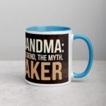 Grandma: The Legend, The Myth, The Baker Coffee Mug - Image 15