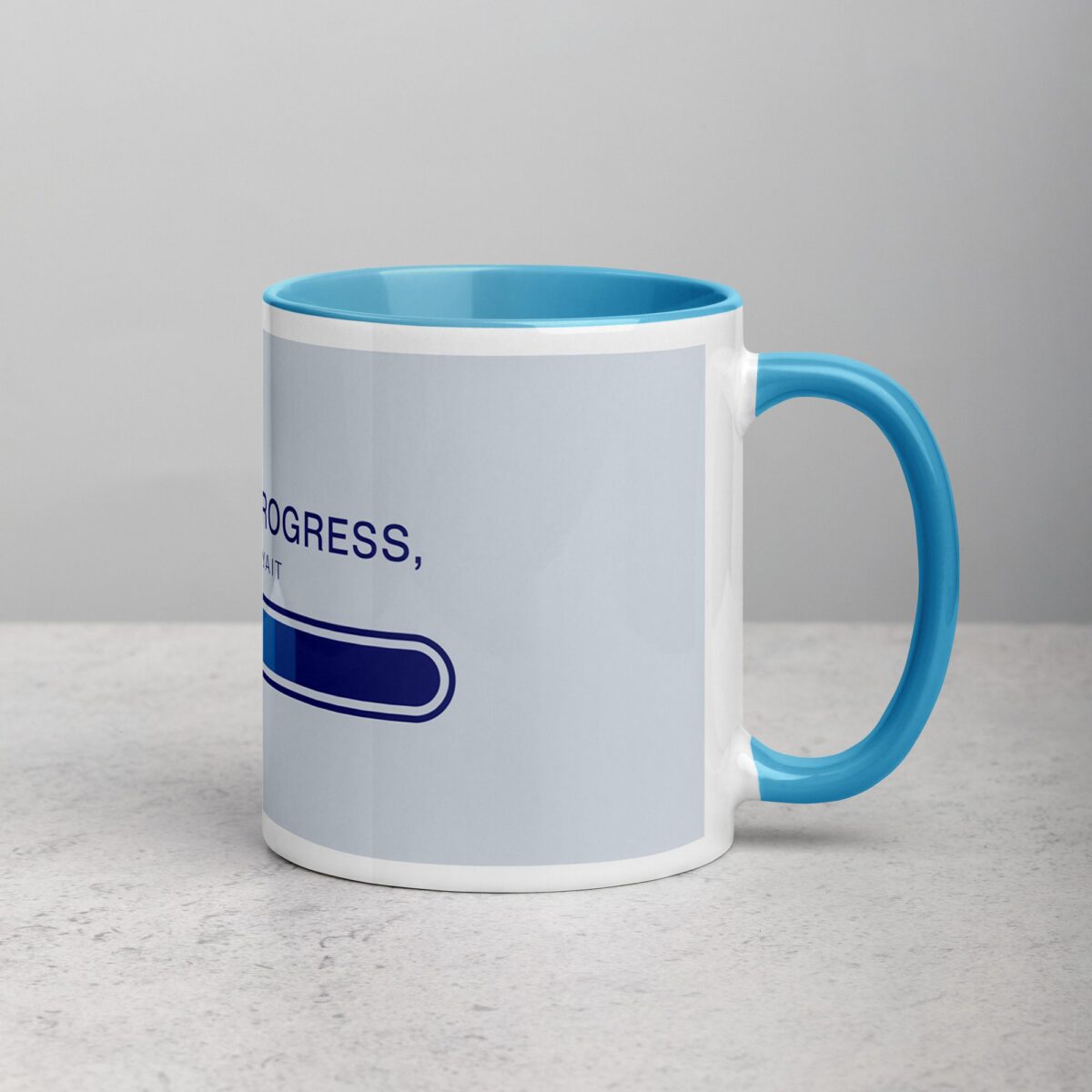 Lawyer in Progress, Please Wait Coffee Mug - Image 15