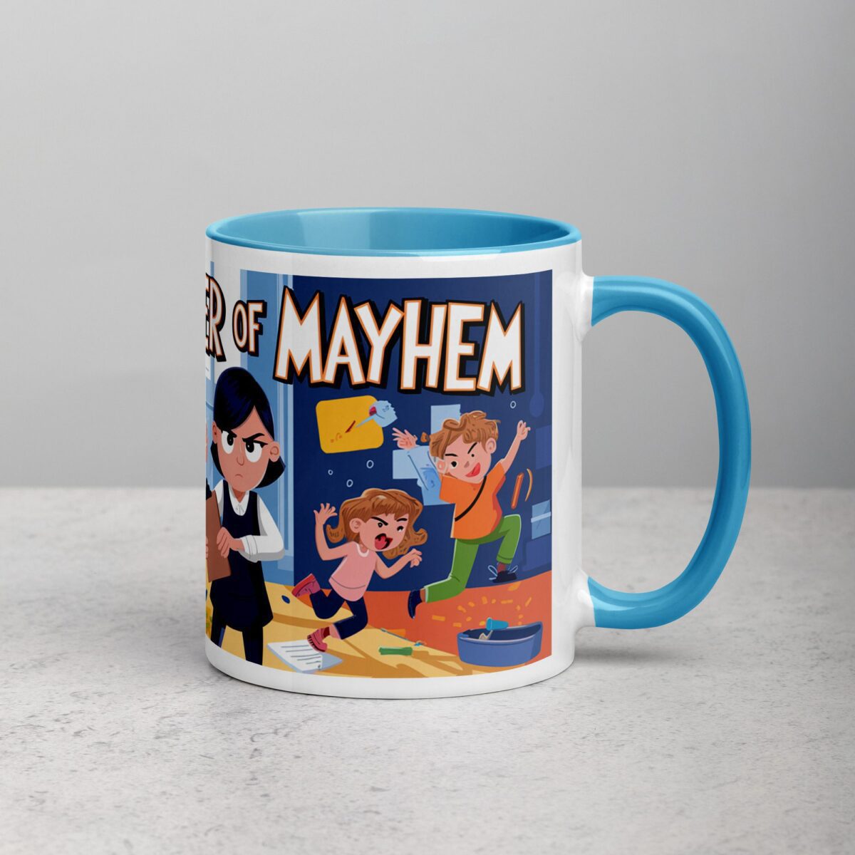 Nanny: Manager of Mayhem Coffee Mug & Tea Cup - Image 15