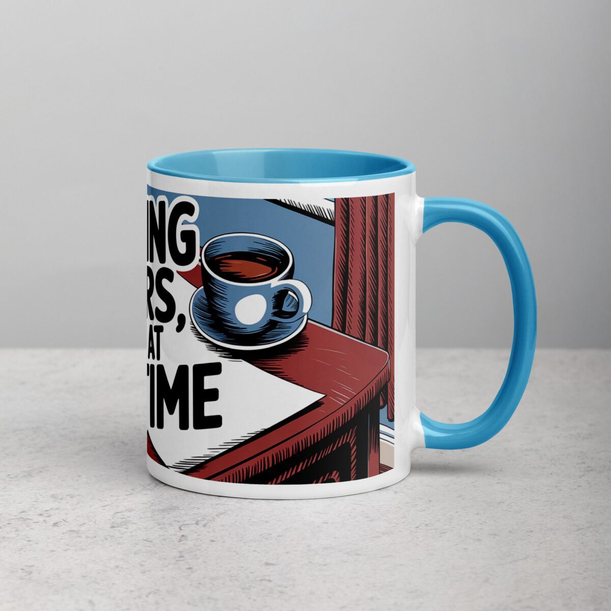 Grading Papers, One Sip at a Time Coffee Mug - Image 15