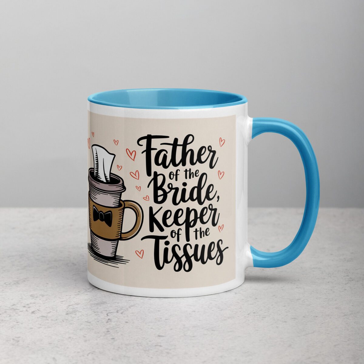 Father of the Bride, Keeper of the Tissues Coffee Mug - Image 15