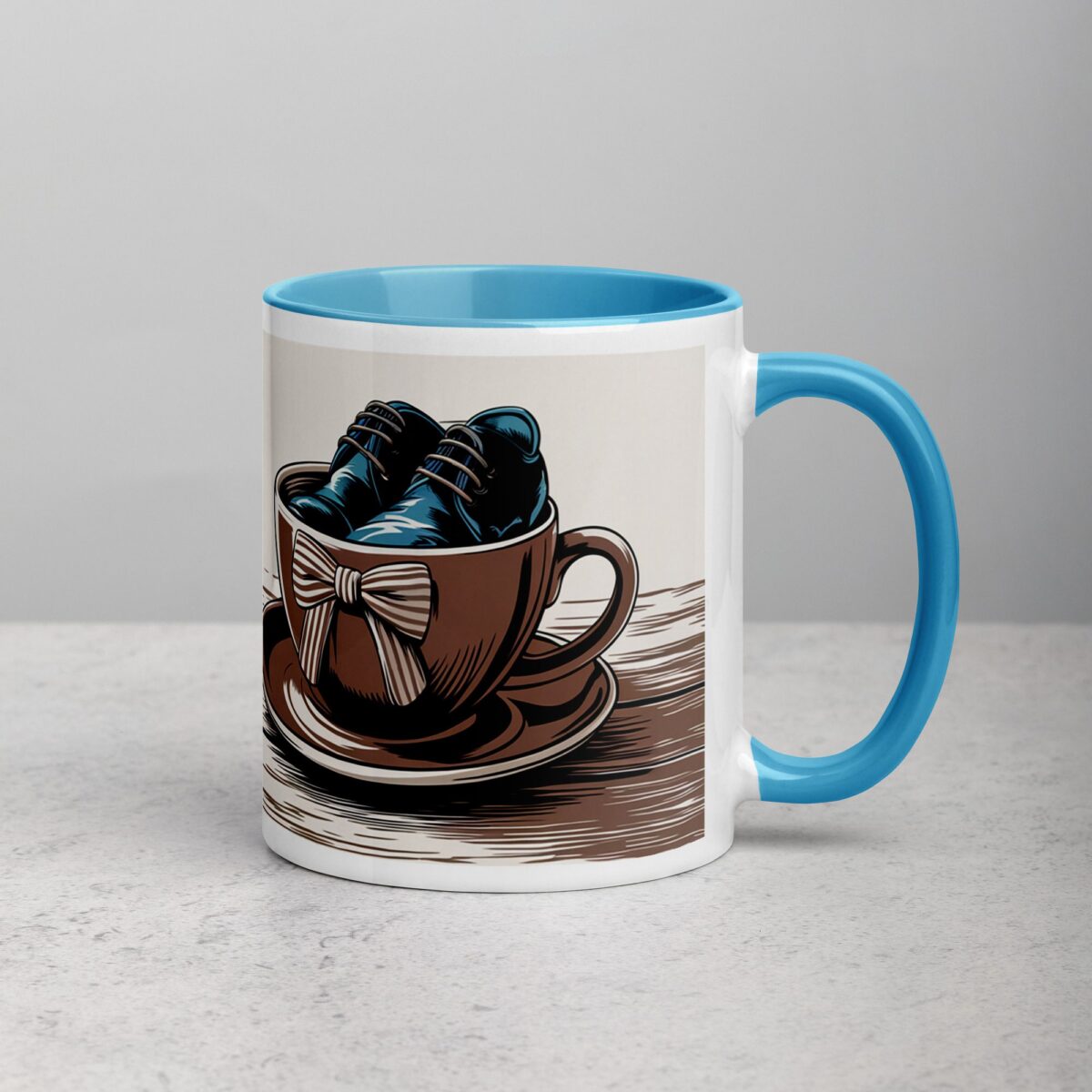 Walked Her Down the Aisle, Walking with Coffee Now Mug - Image 15
