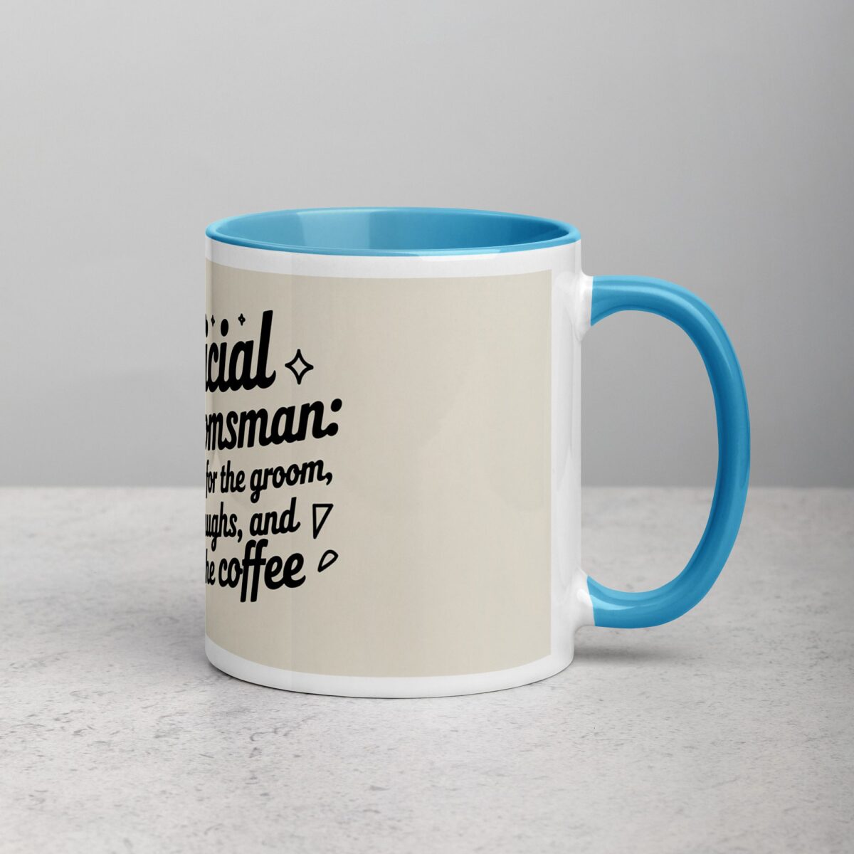 Official Groomsman: Here for the Groom, the Laughs, and the Coffee Mug - Image 15