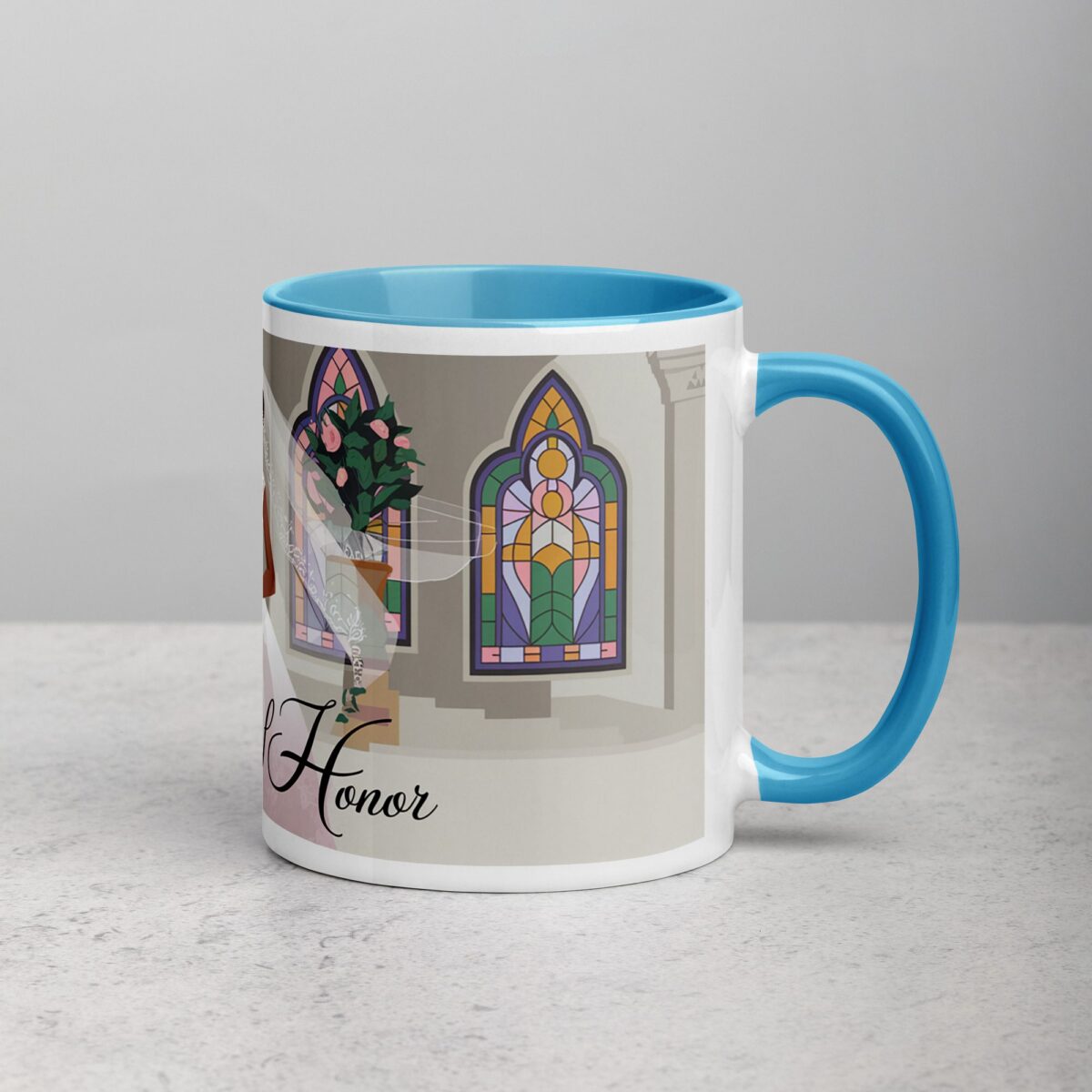 Matron of Honor Elegant Coffee Mug & Tea Cup - Image 15