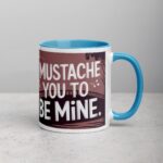 I Mustache You to Be Mine Boyfriend Coffee Mug - Image 15