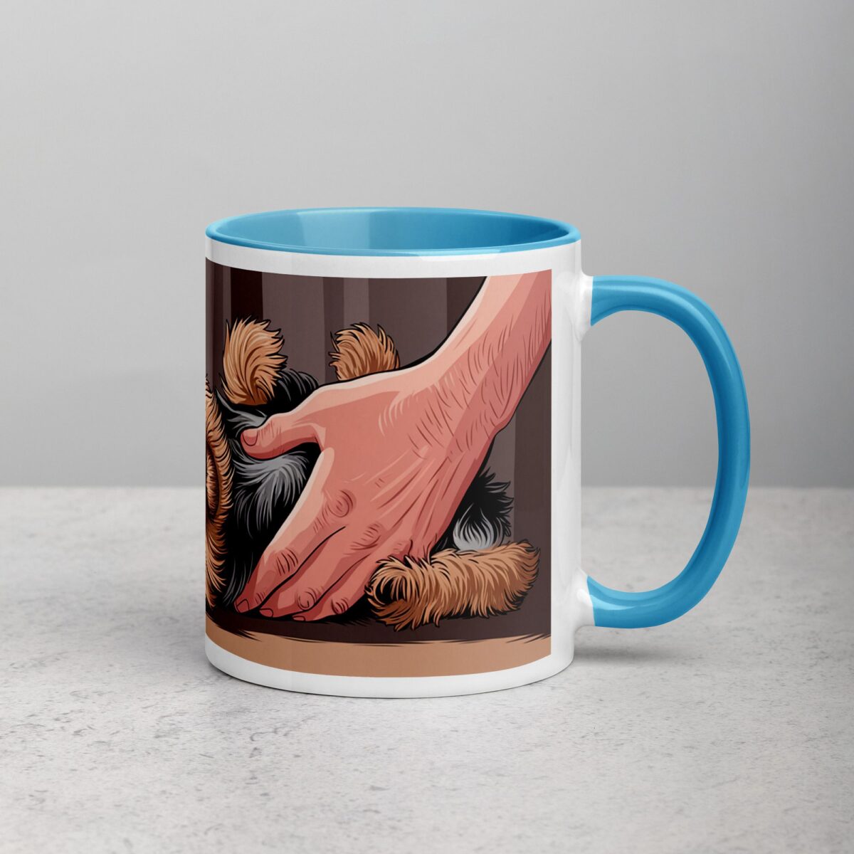 Yorkie Dad: Master of Treats and Belly Rubs Coffee Mug - Image 15