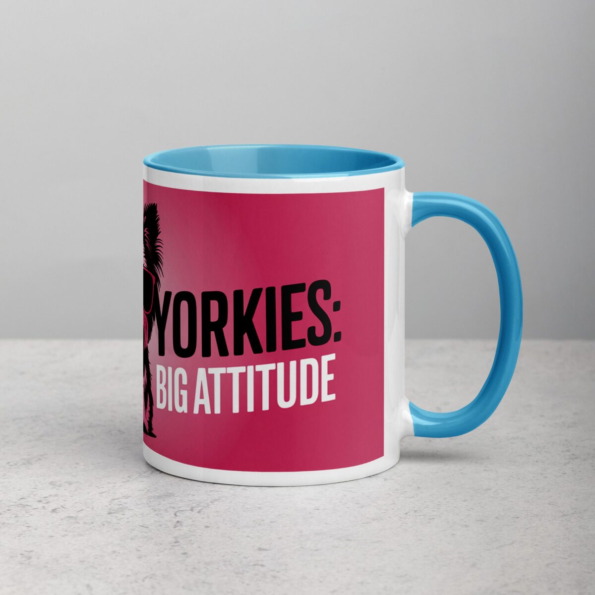 Yorkies: Small Dog, Big Attitude Coffee Mug - Image 15