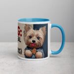 Warning: Yorkie May Steal Your Heart Coffee Mug - Image 16