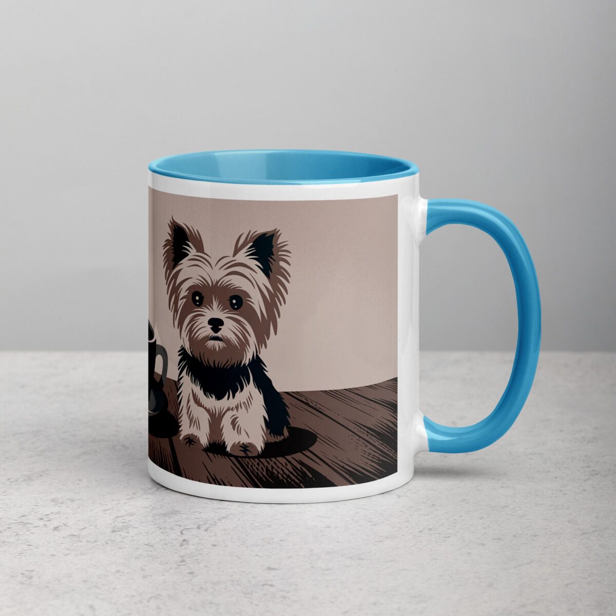 Fueled by Coffee and Yorkie Love Mug - Image 15