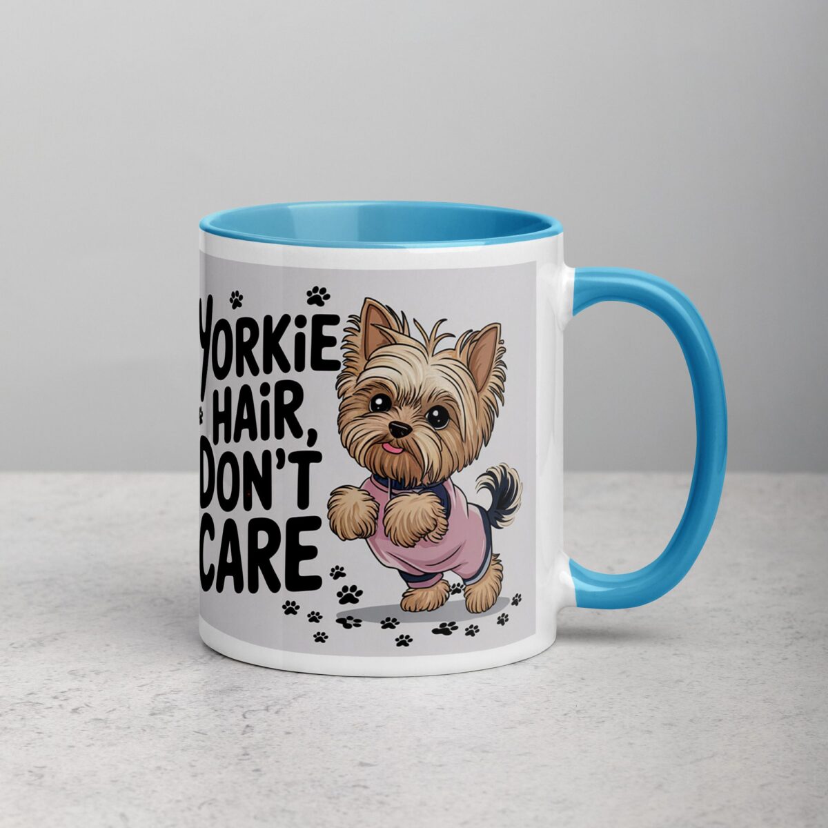 Yorkie Hair, Don’t Care Coffee Mug - Image 15