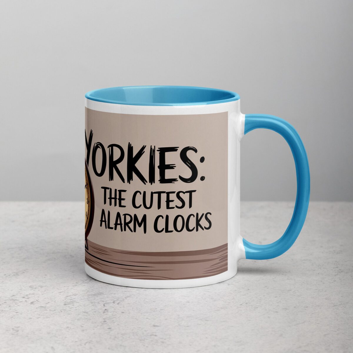 Yorkies: The Cutest Alarm Clocks Coffee Mug - Image 15