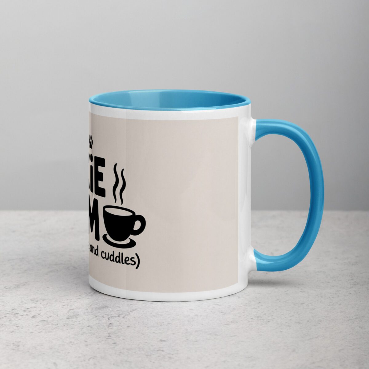 Yorkie Mom Text Coffee Mug & Tea Cup - Image 15