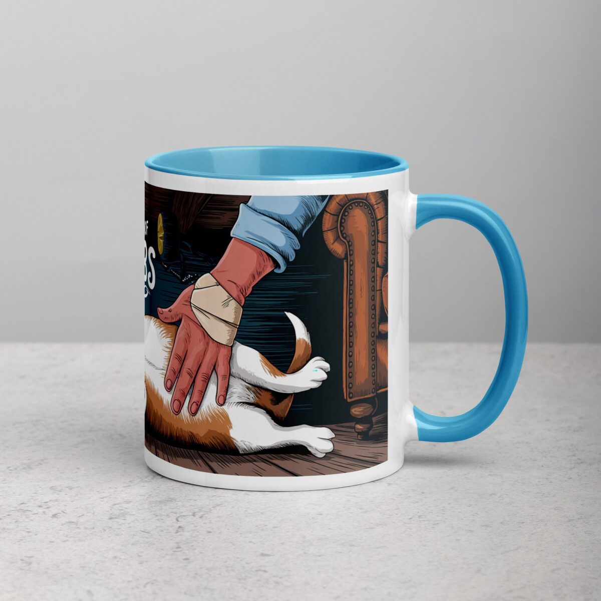 Beagle Dad: Master of Treats and Belly Rubs Coffee Mug - Image 15