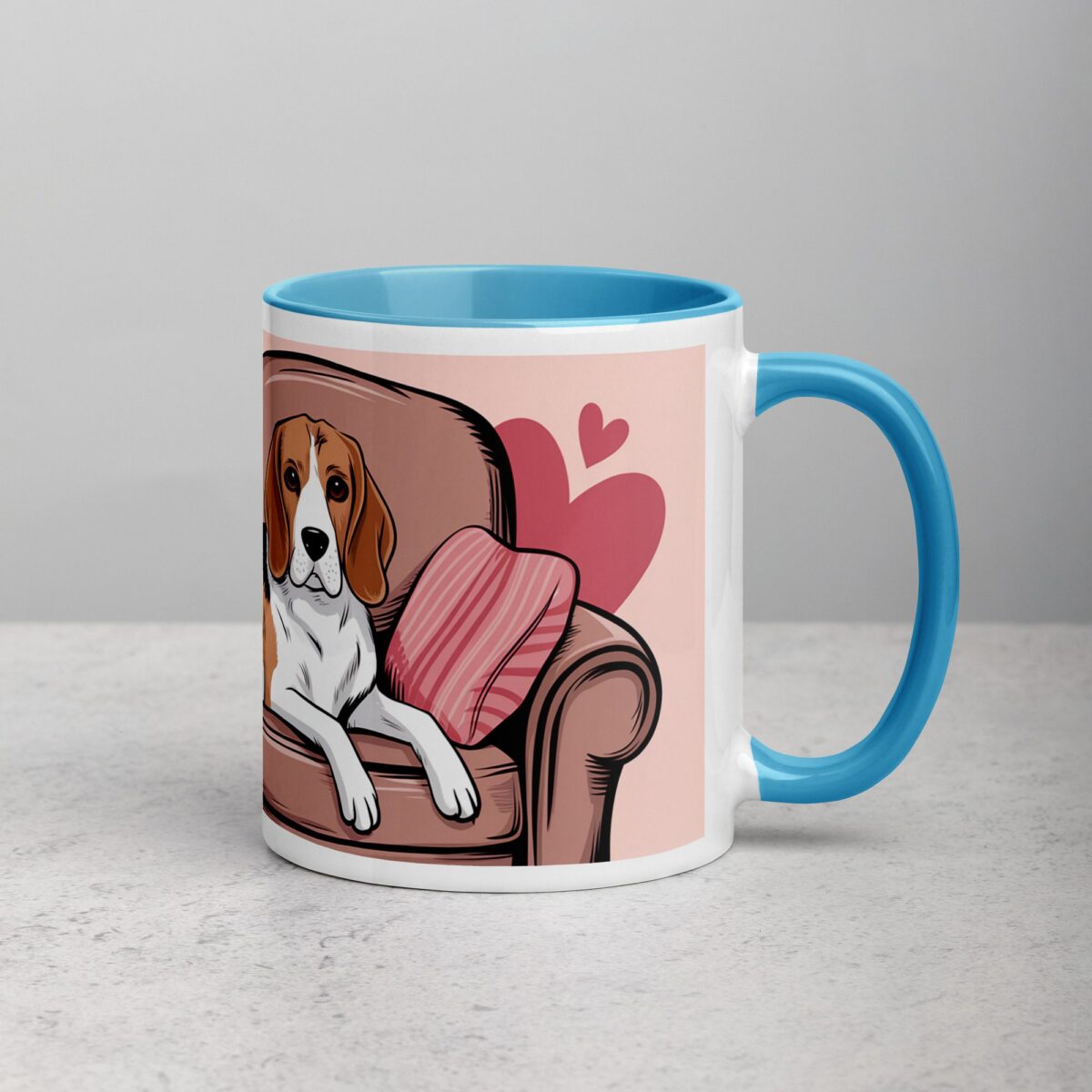 My Beagle Is My Therapist Coffee Mug & Tea Mug - Image 15