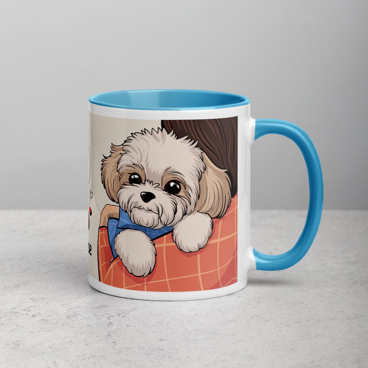 Fluff and Cuddles: Powered by Bichon Frise Coffee Mug - Image 15