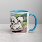 Warning: Fluff Ball on the Loose Coffee Mug - Image 15