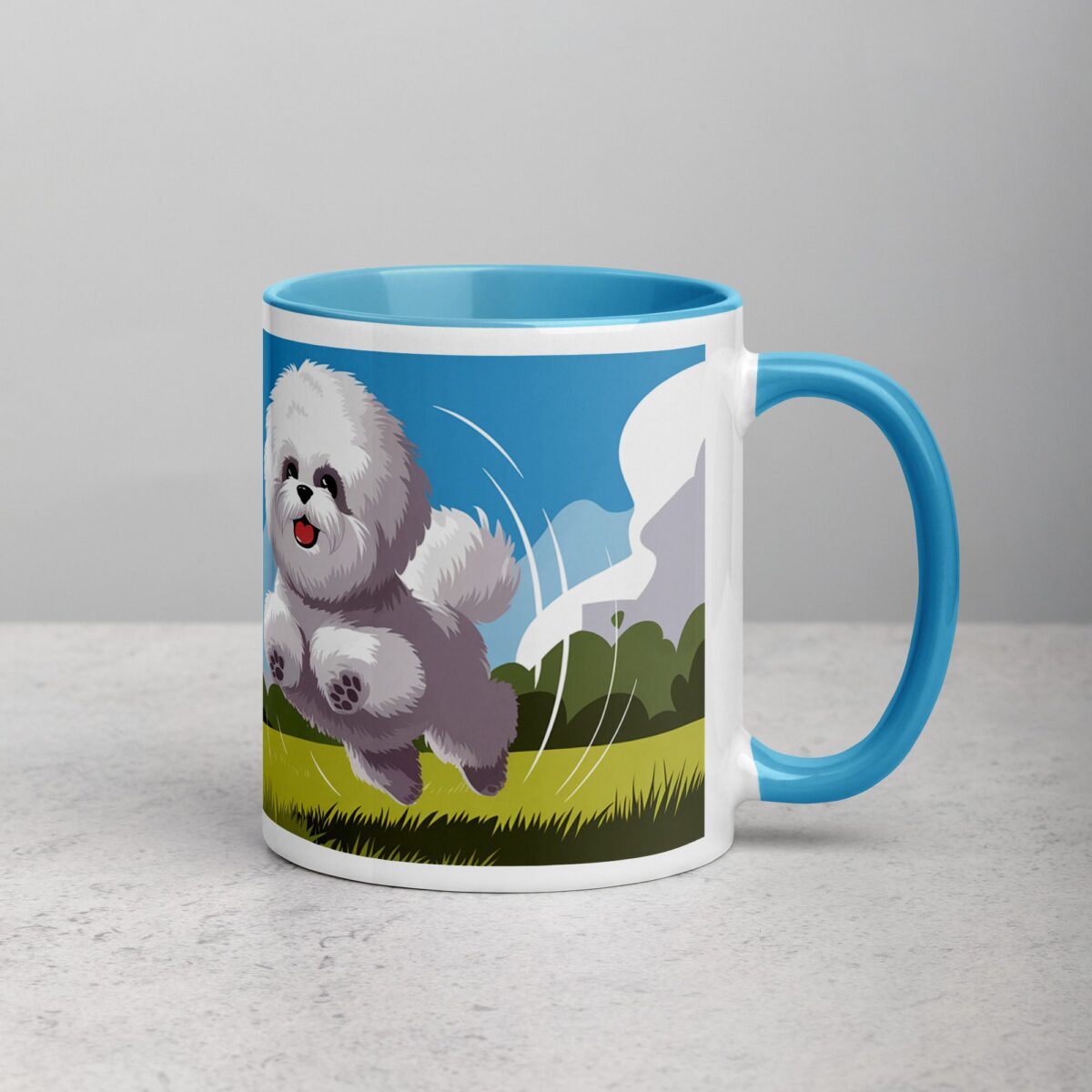 Behold the Bichon Bounce! Coffee Mug - Image 15