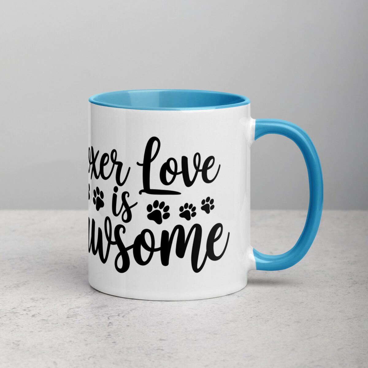 Boxer Love Is Pawsome Coffee Mug & Tea Cup - Image 15