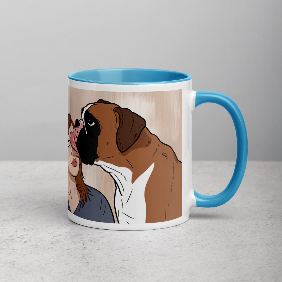Fueled by Coffee and Boxer Kisses Mug - Image 15