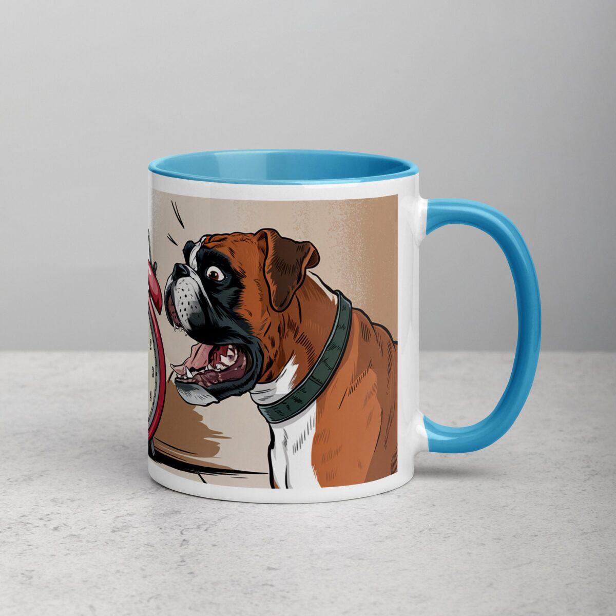 Boxers: The Best Alarm Clock Ever Coffee Mug - Image 15