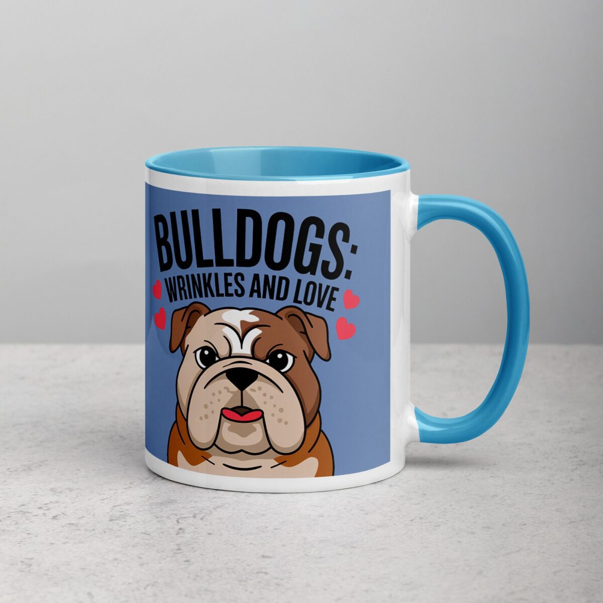 Bulldogs: Wrinkles and Love Coffee Mug - Image 15