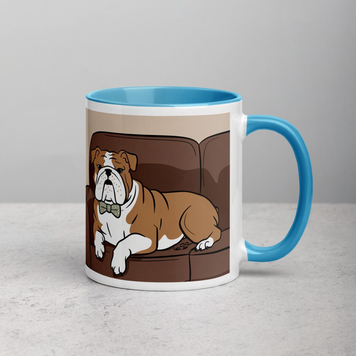 My Bulldog Is My Therapist Coffee Mug & Tea Cup - Image 15