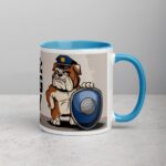 Warning: Bulldog on Duty Coffee Mug - Image 15