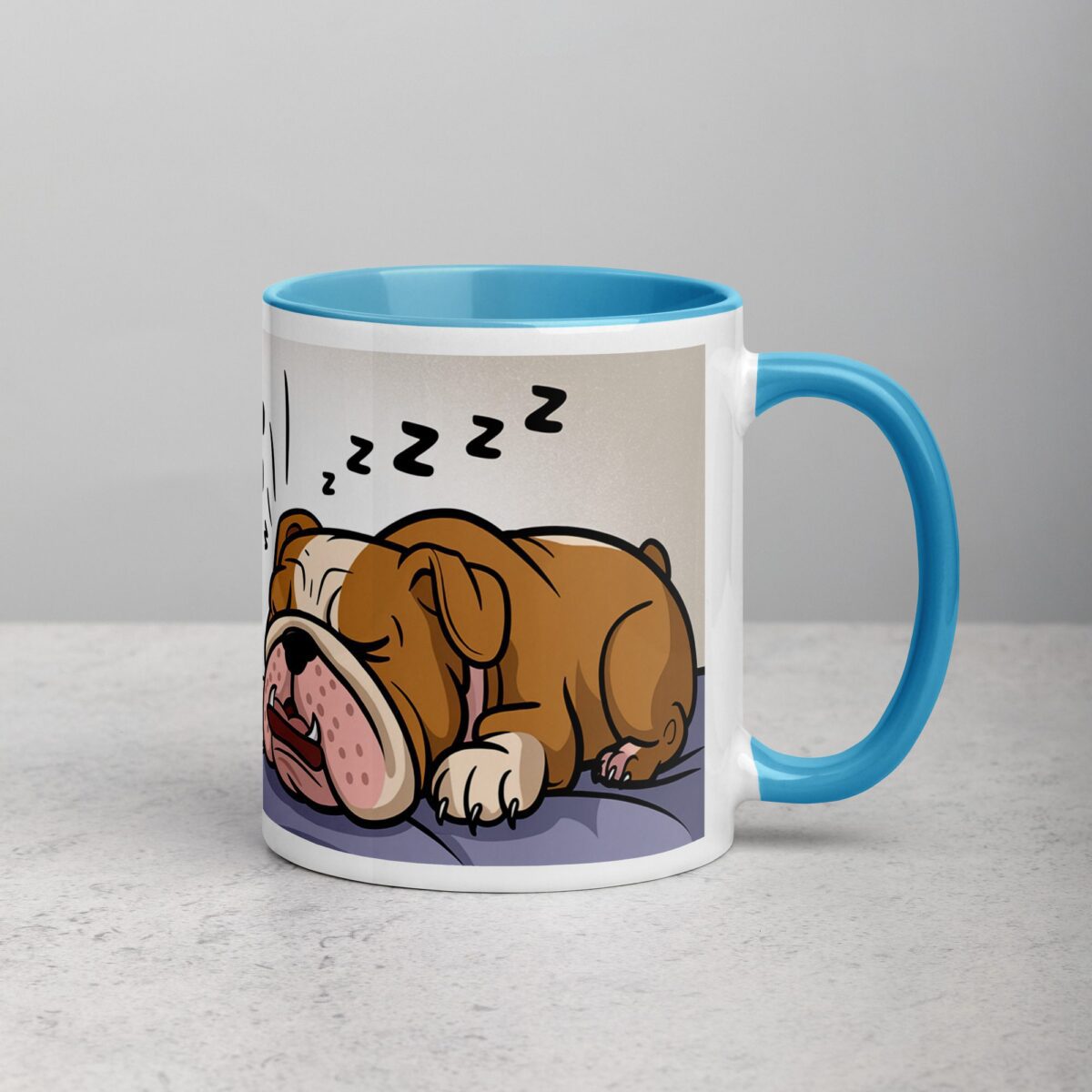 Happiness Is a Bulldog Snore Coffee Mug - Image 15