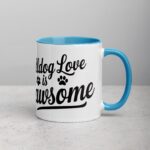 Bulldog Love Is Pawsome Coffee Mug - Image 15