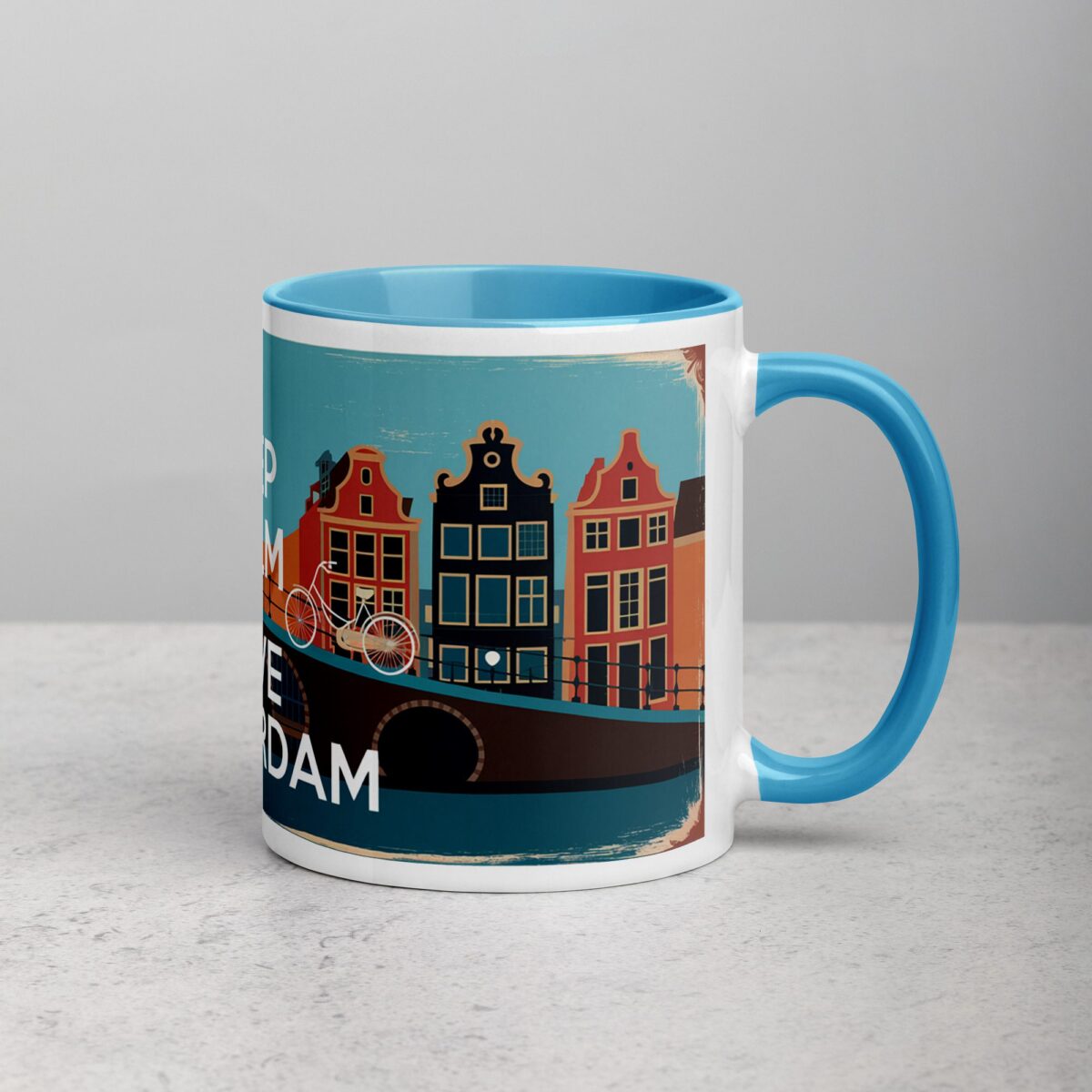 Keep Calm and Love Amsterdam Coffee Mug - Image 15