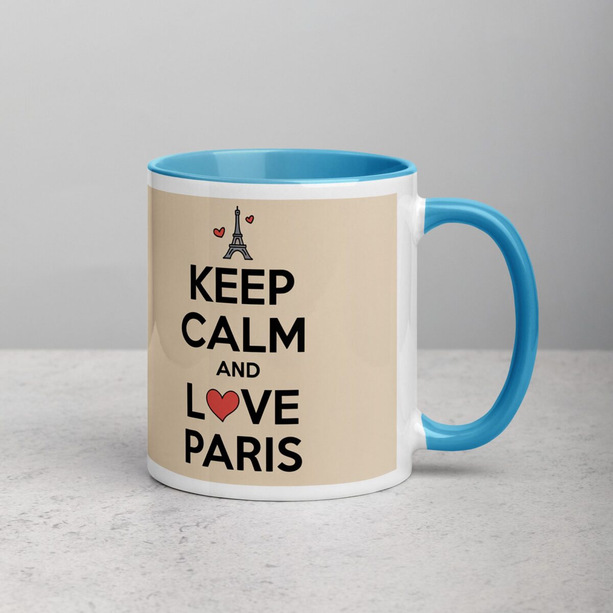 Keep Calm and Love Paris Coffee Mug & Tea Cup - Image 15