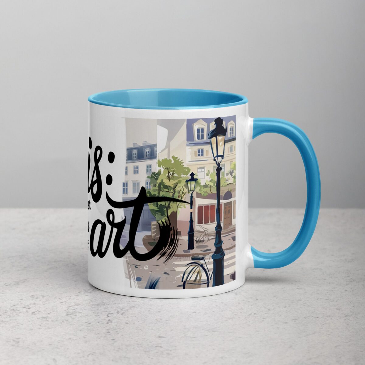 Paris: Where Every Corner Is Art Coffee Mug - Image 15