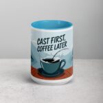 Cast First, Coffee Later Fishing Mug - Image 16