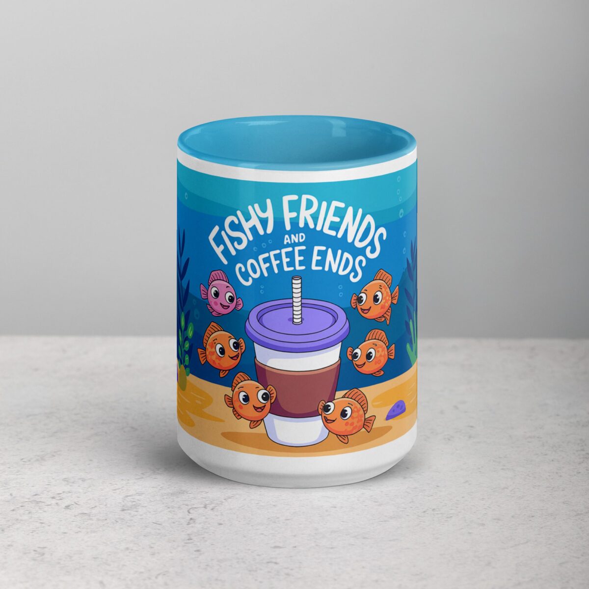 Fishy Friends and Coffee Ends Mug - Image 16