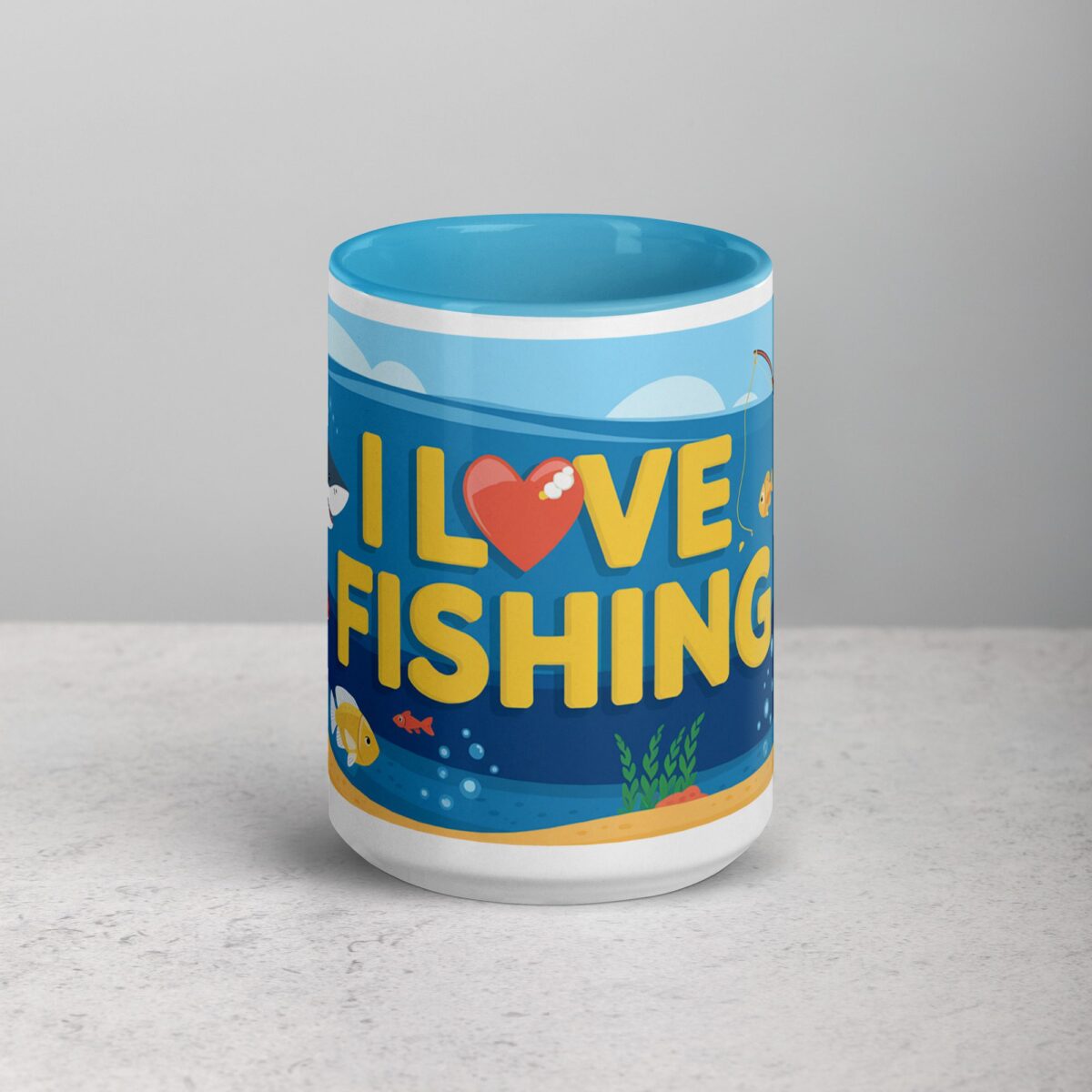 I Love Fishing Fun Coffee Mug & Tea Cup - Image 16