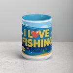 I Love Fishing Fun Coffee Mug & Tea Cup - Image 16