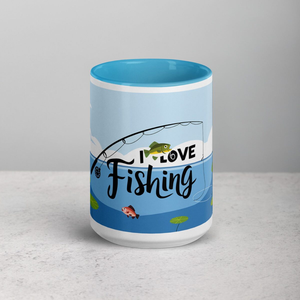 I Love Fishing Elegant Coffee Mug & Tea Cup - Image 16