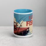 I Love Fishing Retro Coffee Mug & Tea Cup - Image 16