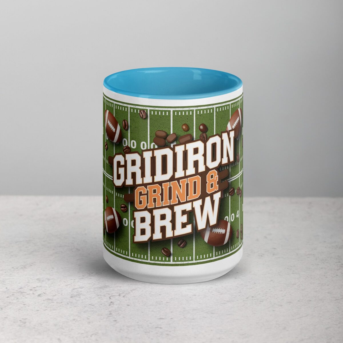 Gridiron Grind & Brew Football Mug - Image 16