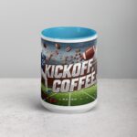 Kickoff, Coffee, Repeat Football Mug - Image 16