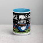 Defense Wins Games, Coffee Starts Days Football Mug - Image 16