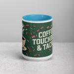 Coffee, Touchdowns & Tackles Football Mug - Image 16