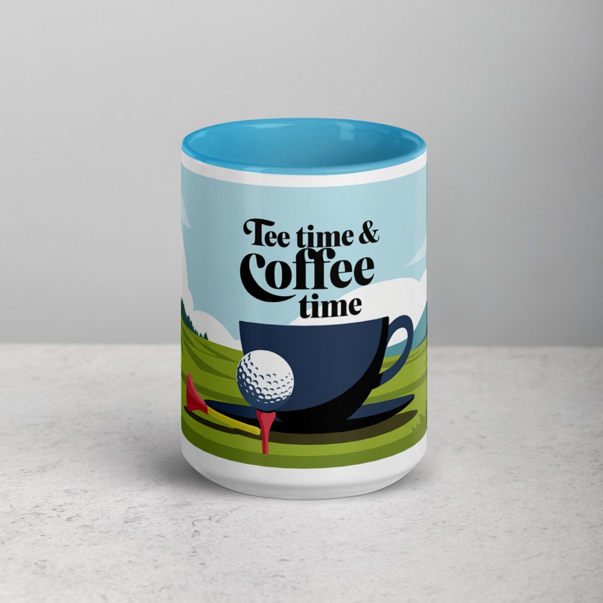 Tee Time & Coffee Time Golf Mug - Image 16