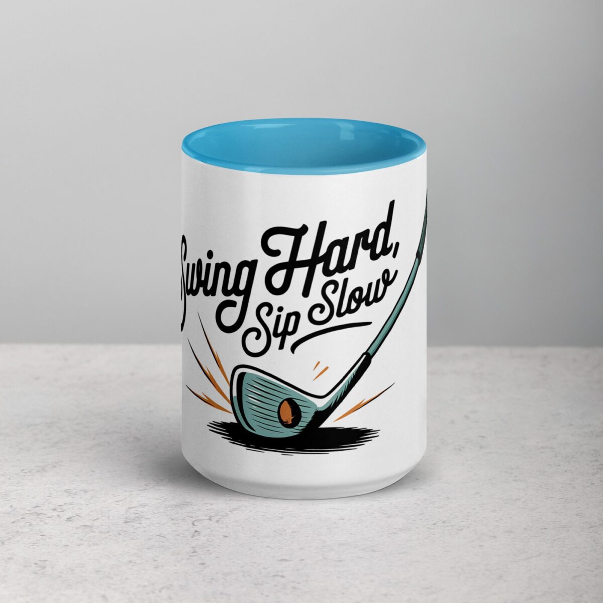 Swing Hard, Sip Slow Golf Coffee Mug - Image 16
