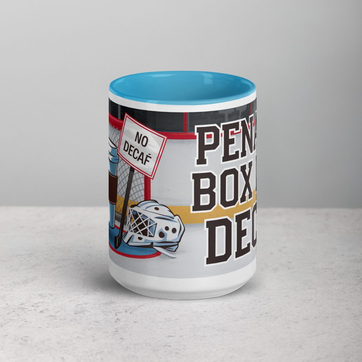 Penalty Box for Decaf Hockey Coffee Mug - Image 16