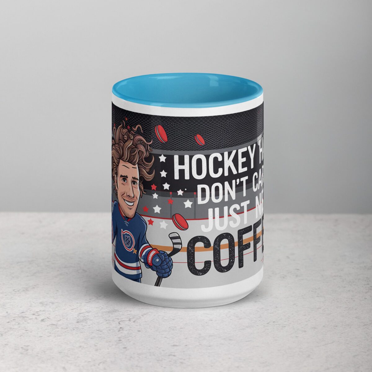 Hockey Hair, Don’t Care… Just Need Coffee Mug - Image 16