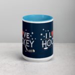 I Love Hockey Sophisticated Hockey Coffee Cup - Image 16