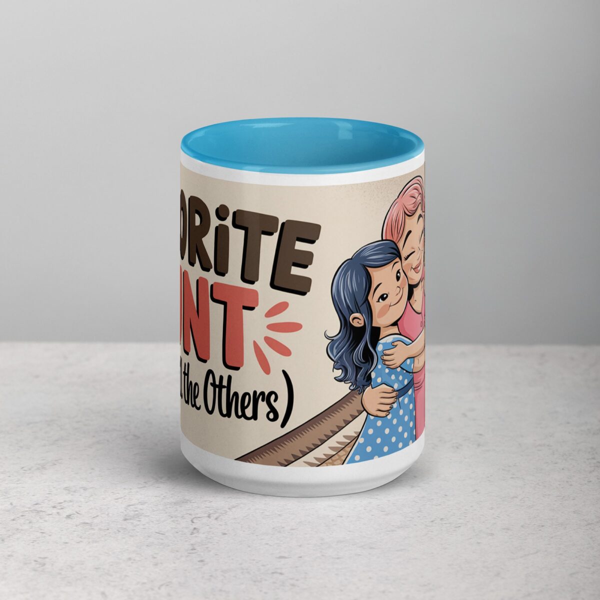 Favorite Aunt (Don’t Tell the Others) Coffee Mug - Image 16