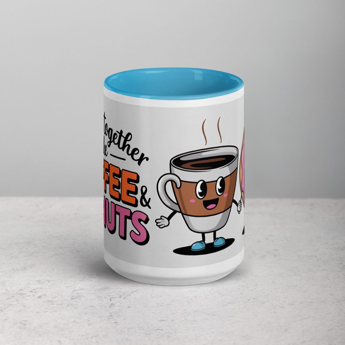 We Go Together Like Coffee & Donuts Friend Mug - Image 16