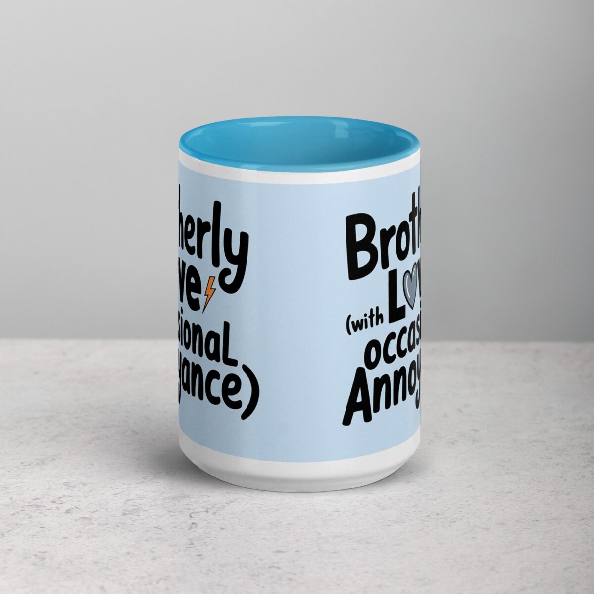Brotherly Love (With Occasional Annoyance) Coffee Mug - Image 16